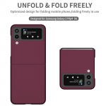 Kriimustuskindel Mugav Moekas &Uuml;mbris Samsung Galaxy Z Flip 7 6 4 5 5G jaoks flip7 flip6 flip2 Flip4 flip5 Flip3 Flip 3 2 1 Libisemiskindel Kate for Samsung Z Flip veinipunane v&auml;rv