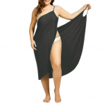 DYS Plus Size Suvine rand Seksikad naiste &uuml;hev&auml;rvilised &uuml;mbriskleidid, bikiinid, kattev sarongid M