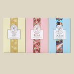 3tk V&auml;rskendaja L&otilde;hnaga L&otilde;hnastatud Rippuvad Kotikesed Toasahtel Riided S&ouml;&ouml;gitoa V&auml;rskendaja &Otilde;hu Riidekapp Lily+rose+ocean