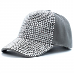 Uus naiste teemantkattega m&uuml;ts Lihtne tavaline pesapallim&uuml;ts naistele reguleeritav vabaaja t&auml;navar&otilde;ivaste moodne m&uuml;ts 56cm-60cm