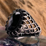 Uued Punk Turkey vintage s&otilde;rmused, geomeetrilised ovaalsed mustad, sobivad aastap&auml;evapeoks, pulmapeoks, meeste s&otilde;rmused, luksuslikud ehted 7