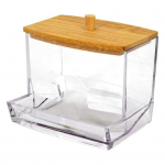 Toothpick Storage Box Useful Visible Easy to Refill Multi-purpose Floss Dispenser Daily Use