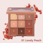 SHIONLE Mood 9 Multi Palette 8g ( 2 v&auml;rvivalikut ) 01 Lovely Peach