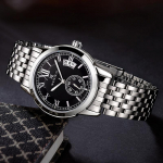 Uus TOP-br&auml;ndi luksuslik meeste k&auml;ekell karbiga, veekindlad moodsad meeste mehaanilised k&auml;ekellad