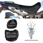 Mootorratta kaitsepadja istmekate HONDA CRF1000L TWIN ADVENTURE jaoks nailonkangast sadula istmekate gray