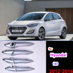 For Hyundai i30 Elantra GT GD 2012 2013 2014 2015 2016 i35 New Chrome Car Side Door Handle Cover Trim Sticker Car gray