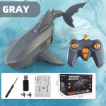 RC Shark 2,4G elektriline kaugjuhtimispult Loomad Vann Bassein Elektrilised m&auml;nguasjad lastele Poistele Lapsed Lahedad asjad Haid Allveelaev hall