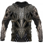 Knights Templar meeste kapuutsiga 3D-prindiga &uuml;lisuur dressipluus Moodne lahtine jakk Pullover vabaaja kapuutsiga t&auml;navar&otilde;ivaste topid L