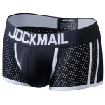 Bokser JOCKMMAIL hingav v&otilde;rkmaterjal kontrastne disain Sport Fitness suvine madala k&otilde;rgusega meeste aluspesu XL