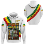 Tessffel Ethiopia County Flag Reggae Africa Native Tribe Lion Retro Harajuku dressid 3DPrint Meeste/naiste naljakad vabaaja kapuutsid D3 6XL