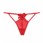 Naiste &otilde;mblusteta G-string, seksikas v&auml;ljal&otilde;igatud stringid, naiste alusp&uuml;ksid, naiste aluspesu, madal v&ouml;&ouml;koht 144 S punane
