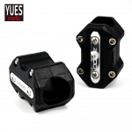 KAWASAKI Z1000 mootorratta tarvikutele Mootori kaitsekaitse kaitseraua dekoratiivplokk must