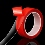 3 meetrit &uuml;litugev kahepoolne kleeplint, l&auml;bipaistev veekindel kleebis, j&auml;lgedeta nanoteibid kodu vannitoatarvete jaoks Width 10mm