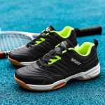 Uued meeste nahast kingad Mood Tennis Lauatennise jalatsid Treening sulgpallijalatsid Suur suurus 38-46 V&auml;listossud Jooksujalatsid 38 valge