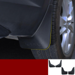 skoda kodiaq 2018- lisatarvikutele auto poritiib pritsmetega porilaud poriklapid pritsmekaitsed klapid eesmised tagumised porilapid with logo black