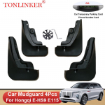TONLINKER auto porikaitse Hongqi E-HS9 E115 EHS9 2022 2023 jaoks- porikaitsed Pritsmekaitsed eesmised tagumised poritiibad 4 Pcs Black B