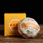 Kuldne melon Kuninglik austusavaldus Tuo FT * 2013 XiaGuan Pu-erh tee Toores TuoCha 100g