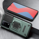 KEYSION p&otilde;rutuskindel soomus&uuml;mbris Xiaomi POCO F5 Pro liugkaamera objektiivi kaitser&otilde;ngastele telefoni tagakaas POCO F5 F5 Pro jaoks for POCO F5 Pro hall v&auml;rv