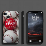 Love Baseball Sport telefoni&uuml;mbris iPhone'ile Samsung Galaxy Redmi Xiaomi Oppo OnePlus Note SA 7 8 9 10 11 12 13 14 20 21 22 23 53 54 Pro Max Plus Ultra iPhone 6 or 6S