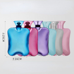 Kuuma vee kott, v&auml;rvide juhuslik, paksenemine, sooja vee kott, soe k&auml;ekott, soe k&otilde;ht naistele, soe voodi, soojad jalad 1000ML