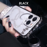 Snake Head teemant&auml;&auml;ris akr&uuml;&uuml;lmaterjalist objektiiviga, kile telefoni&uuml;mbris iPhone 15 14 Plus 13 12 11 Pro Max XSMax 8 7 Plus kaitsekattega iPhone 7/8(no film) must