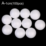 1-10 cm voolimispol&uuml;st&uuml;roolist vahtpol&uuml;st&uuml;roolist pallikerad k&auml;sit&ouml;&ouml; isetegemine s&uuml;nnipeo pulmapallide dekoratsioonitarbed 1cm/100pc