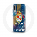 Samsung Galaxy A70 &uuml;mbris fcp porto sinise taustaga