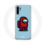 Huawei P30 With Us videom&auml;ngu &uuml;mbris Sinine taust