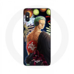&Uuml;mbris Xiaomi Redmi Note 5 Pro One Piece Merry Christmas Zoro Anime Manga jaoks