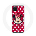 Coque pour Samsung Galaxy A22 4G Minnie Mouse Dessin anim&eacute; Rouge