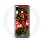 Coque pour Samsung Galaxy A20 Cobra Kai Logo Affiche S&eacute;rie