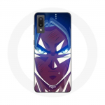 Coque pour Samsung Galaxy A02 Dragon Ball Goku Visage &eacute;nerv&eacute;