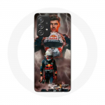 Coque pour Samsung Galaxy A52s 5G Formule 1 Max Verstappen Casque F1 - Maniacase