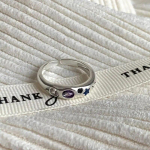 Kpop v&auml;rvilised tsirkoonist t&auml;hes&otilde;rmused naistele Ebaregulaarne metallist s&otilde;rmus Retro nimetiss&otilde;rm Esteetilised ehted Hip hop t&uuml;drukute aksessuaarid