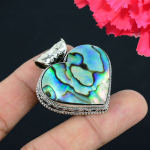 Abalooni karbi v&auml;&auml;riskivi ripats Massiivne 925 Sterling H&otilde;be Ripats Ehted Kingitus Unisexile