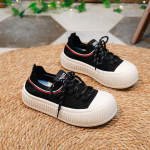 Naiste vabaaja turske platvormiga silmkoelised tossud libisemiskindlad kerged paeltega hingavad jalutusjalatsid Tennised tossud Naiste spordijalatsid 35 must