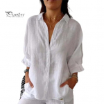 Naiste vabaaja s&auml;rgi rev, 3/4 varrukatega &uuml;herealine s&auml;rk, seljaosa l&otilde;hikuga kikilips, &uuml;hev&auml;rviline s&auml;rk T&auml;navar&otilde;ivad 3XL valge