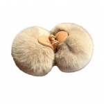 Naiste juukseklambrid karvased pl&uuml;&uuml;spallid Elastne vedruga libisemisvastane Tugev k&uuml;&uuml;nisega juuste korraldus Juukseklamber Juuksehaarde Daamide juuste aksessuaarid kohv