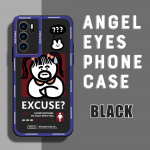 Telefonikott Pehmest Kummist TPU Mobiiltelefoni &Uuml;mbris T&auml;ielik Katvus Kaamera Kaitse Disain P&otilde;rutuskindel Kate OPPO Realme jaoks OPPO A15 must