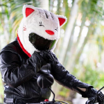 J&otilde;ulum&uuml;ts Mootorrattakiivrite kate, Xmas Dust Cap V&auml;lisuusatamise tarvikud t&auml;is Lucky Cat