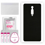 apgo Protective Skin Sticker for the back compatible with Xiaomi Mi 9T Pro, Wrap Film, Foil, Vinyl - Pattern Matrix