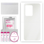 apgo Protective Skin Sticker for the back compatible with Oukitel WP17, Wrap Film, Foil, Vinyl - Pattern Matte Transparent