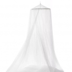 250 cm &uuml;he uksega voodi kardina baldahhiin, riputatud s&auml;&auml;skk&auml;rbse putukav&otilde;rk