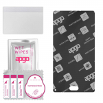 apgo MATTE Hybrid protective glass compatible with Doogee Mix Lite, flexible nano glass, great replacement for tempered glass, scratch-resistant, full