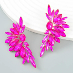 Uus trend Rhinestone lillelised veetilgad Naiste k&otilde;rvar&otilde;ngad &otilde;htus&ouml;&ouml;k pulmatarvikud Mood Luksuslikud Ehted