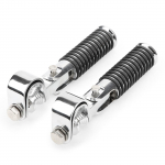 1 paar jalapulki 1''&ndash;1,2-tollise p&otilde;rkevarda mootorratta kokkupandavate jalapulkade jaoks, jalatoe kinnituse asendustarvikute jaoks 2