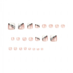 24 tk pealekleebitavad varbak&uuml;&uuml;ned kantav manik&uuml;&uuml;r kunstk&uuml;&uuml;ned eemaldatav manik&uuml;&uuml;r 10ml One Size