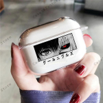 Anime Tokyo Ghoul Airpodsi &uuml;mbris Pehme kaitsega kattekarp Apple Airpodsidele 1 2 3 Pro Cartoon l&auml;bipaistev AirPodsi &uuml;mbris Airpods pro
