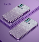 Luksuslik gradientne s&auml;delev kattega &uuml;mbris Motorola Moto G53 E32 E6S E13 E22 E22i G72 G73 G13 G23 G31 G71S G62 jaoks, silikoonist tagakaas For Moto G62 5G lilla