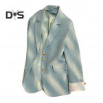 Naiste vabaaja bleiser kontorileedi pendeldamis&uuml;likond rev&auml;&auml;rkraega jakk lahtise l&otilde;ikega mood igap&auml;evaseks kandmiseks kevad-s&uuml;gis mantel XXL